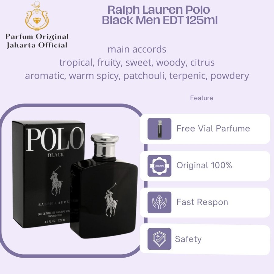 Parfum Parfume Perfume Asli Perawatan Kecantikan Original Import Branded Pria Laki Laki Cowok Ralph 