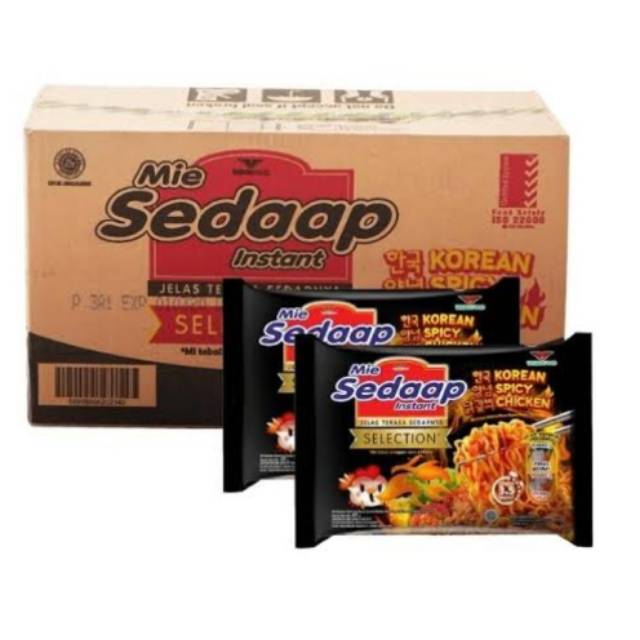 

Sedaap Korea isi 40 pcs