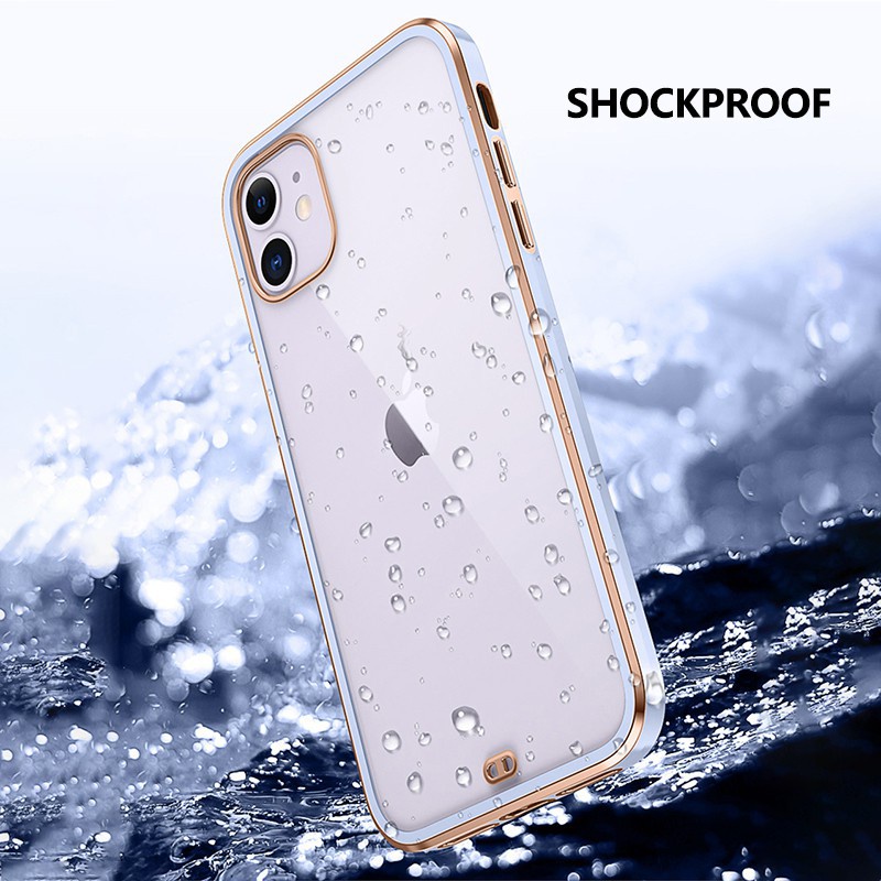 Soft Case Silikon Transparan Iphone se 2020 6 6g 6s 6plus 7 7plus 8 8plus plus case plating shell Full range cover silicone