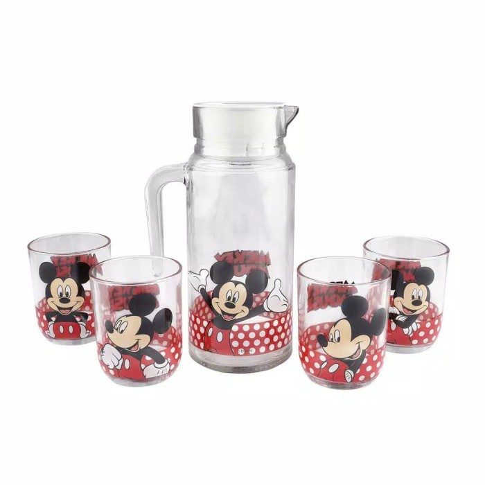 {kiranastore} Micky mouse gelas set Murah