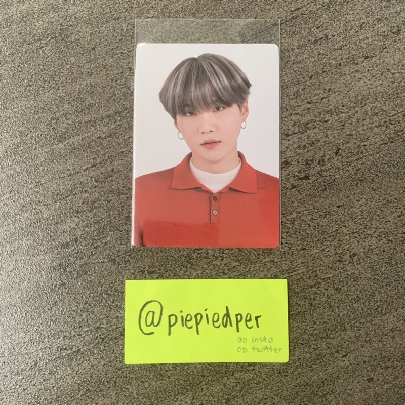 bts mots on:e holo mini pc photocard acrylic poster suga yoongi
