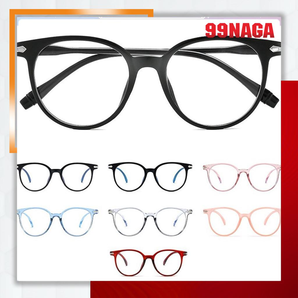 Kaca mata anti radiasi  Kacamata Wanita Pria Frame Anti Radiasi Transparan impor Kacamata korea