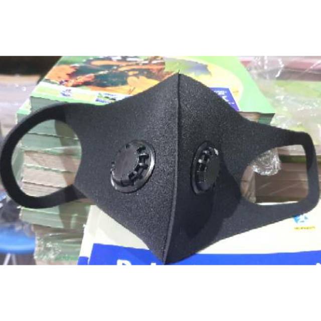 Masker Scuba Dual HEPA (Filter Udara) LIMITED STOCK