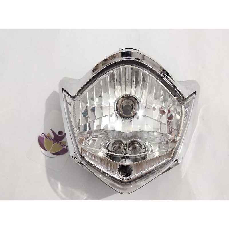 Reflektor lampu depan vixion old head lamp vixion lama standar Oval vixion new