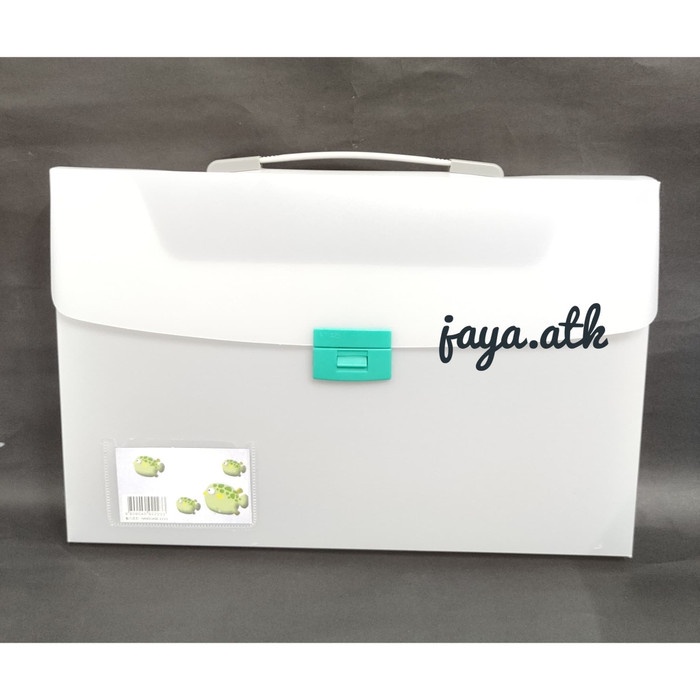 

READY MAP PLASTIK CARRY FILE 4CM DOKUMEN FILE TENTENG FOLIO F4 TANPA SEKAT TERLARIS