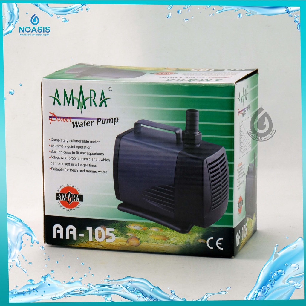 AMARA AA-105 AA 105 POMPA AQUARIUM KOLAM DAN HIDROPONIK AKUARIUM