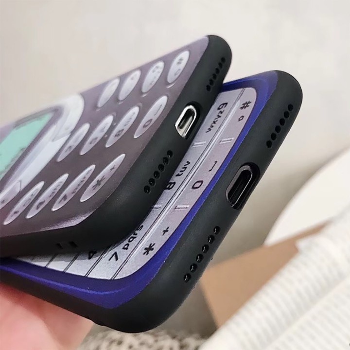 IPHONE Casing Softcase TPU NOKIA 11 13 12 14 Pro Max 6S 6S Plus X XS Max XR 14 Plus 8 7 Plus 8 Dengan Frame Bumper