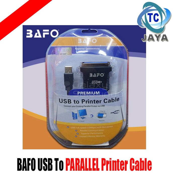 BAFO USB To PARALLEL Printer Cable