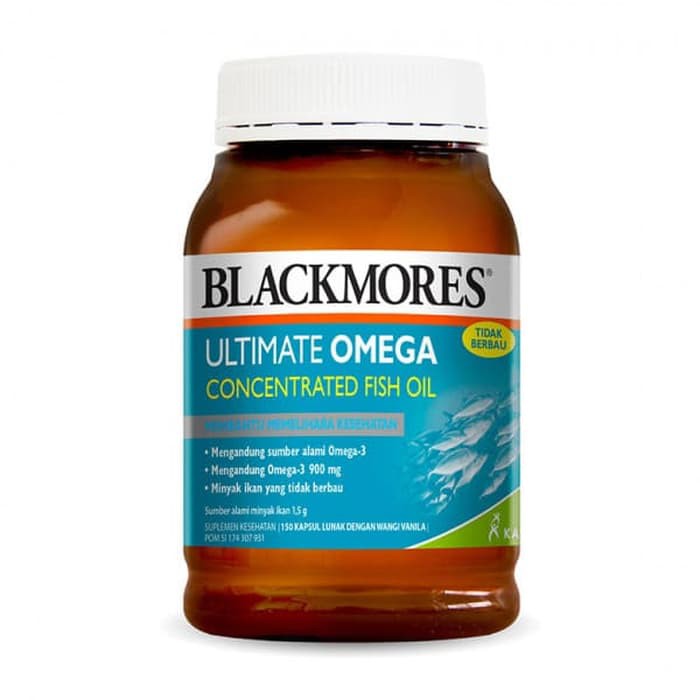 Blackmores Ultimate Omega 150 S Suplemen Jantung Mencegah Stroke Kolestrol Hipertensi Omega 3 Shopee Indonesia