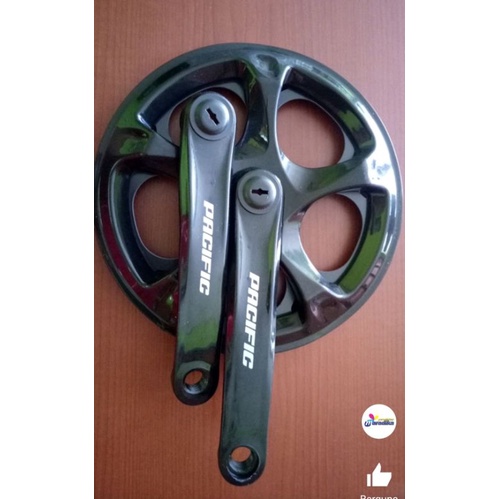 Crank PACIFIC 52T Crank Arm 170mm Crank Sepeda Lipat Crank Seli Crank 52T Crank