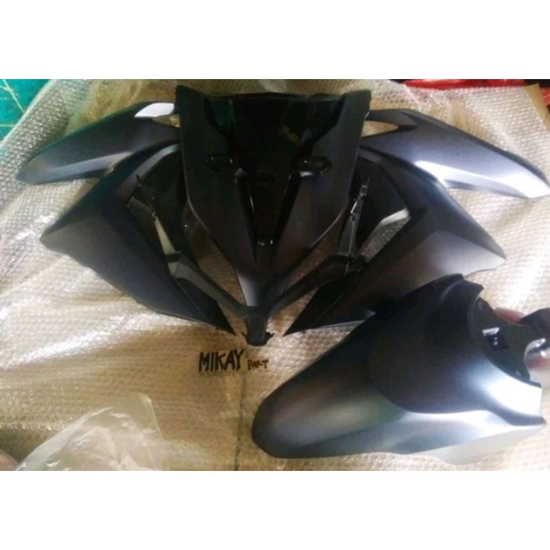 Sayap garnish spakbor tameng front top vario 125 150 esp new 2018 2019 2020 biru doff