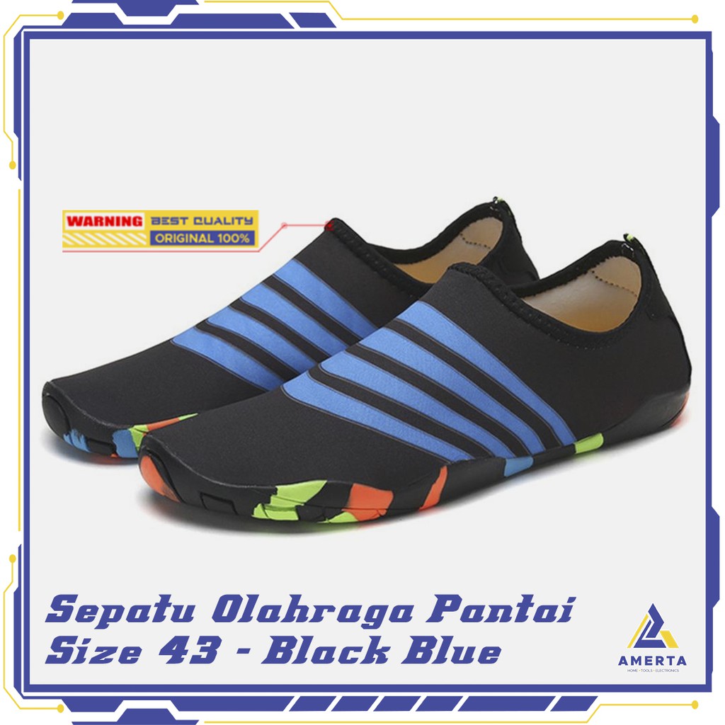 Sepatu Pantai Olahraga Air Size 41 STOUREG - 6688 - Black