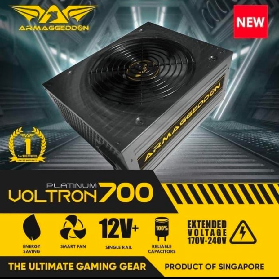 POWER SUPPLY ARMAGEDDON VOLTRON PLATINUM 700 BOX
