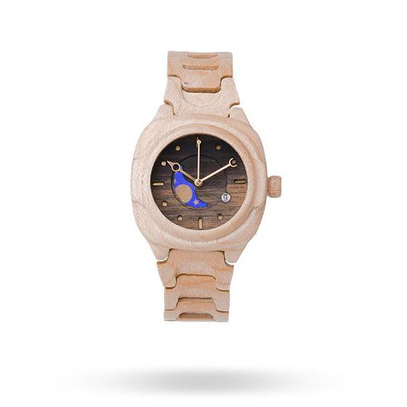 Matoa Rakai Mini Maple Jam Tangan Kayu Pria/Wanita/Unisex - Maple