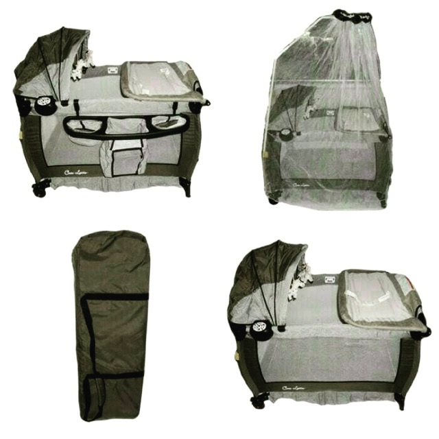 Cocolatte Baby Box CL 8435 Coffee / Tempat Tidur Bayi Bekas