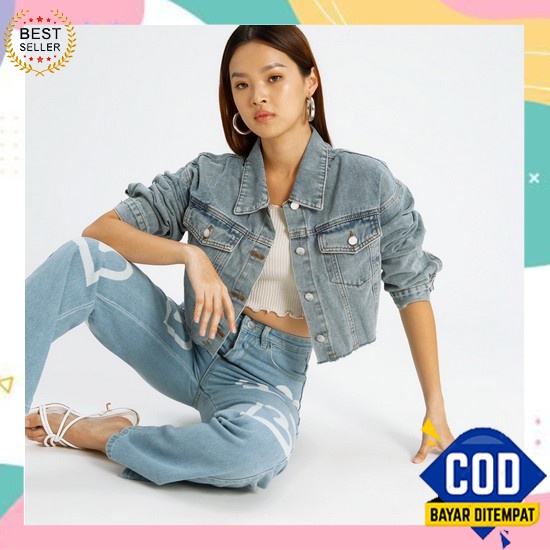 Flow - Jacket Wanita Suede Polos Casual Lengan Panjang Pumpum Didi Sue Jaket 368