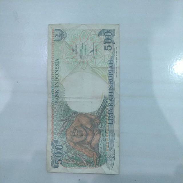 Uang 500 rupiah kertas tahun 1992