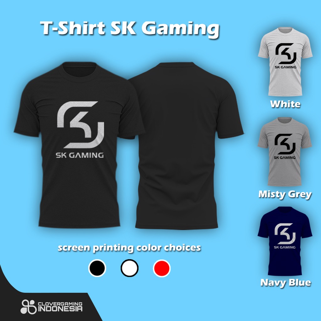 Kaos Team SK Gaming - Baju Jaket Aksesoris Dota CSGO Counter Strike