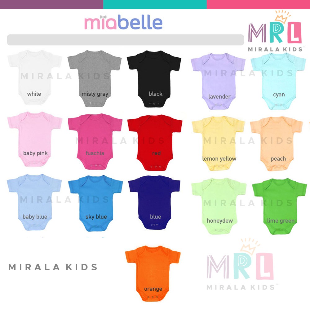 Miabelle Jumper Bayi 0-6 Bulan  - Jumper Miabelle Jumper Polos