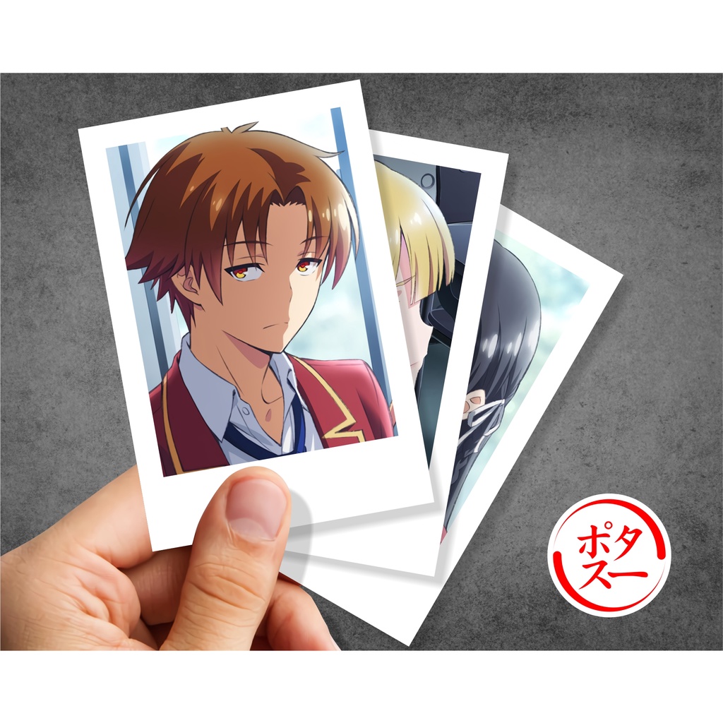Koleksi Polaroid Anime You Jitzu / Classroom of The Elite A - Ayanokouji