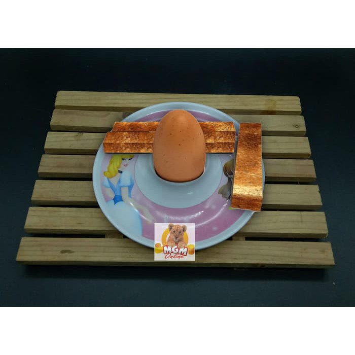 Melamine Piring Telur Setengah Matang - Piring Telur easter breakfast