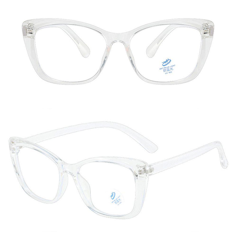 Mxbeauty Anti-Cahaya Biru Kacamata Pria Wanita Perlindungan Anti Radiasi Vision Care Jelly Gradasi Warna Kacamata Optik