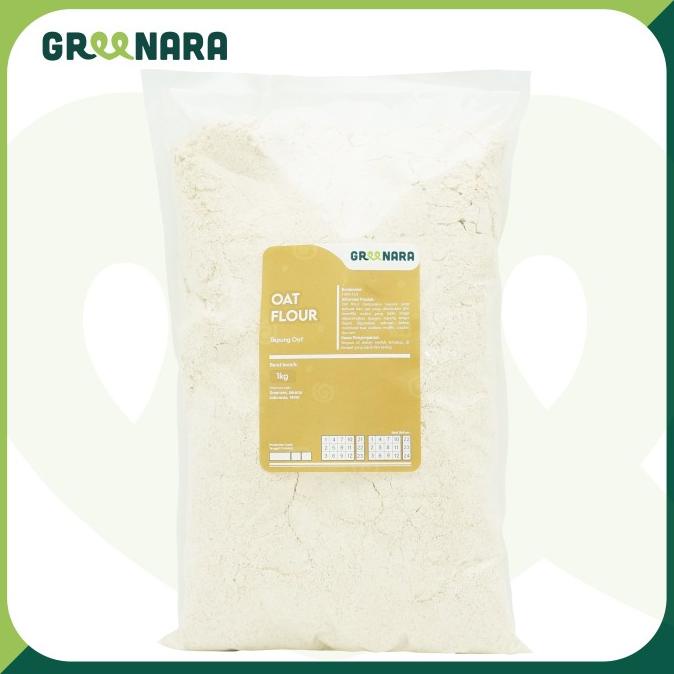 

vikriyansatyaveta5694 Greenara Oat Flour 1kg / Tepung Oat 1kg TERLARIS TERPERCAYA ORIGINAL