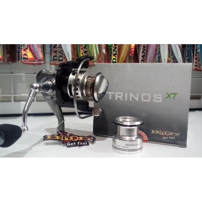 Reel Spinning Blood Trinos XT 2000 12BB Double Spool