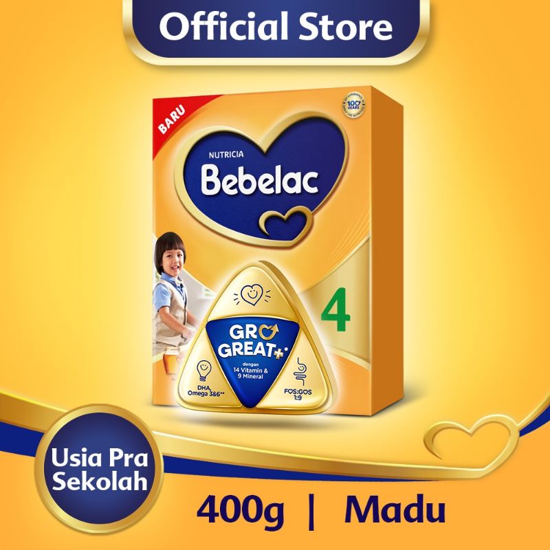 

BEBELAC 4 400 GR MADU#