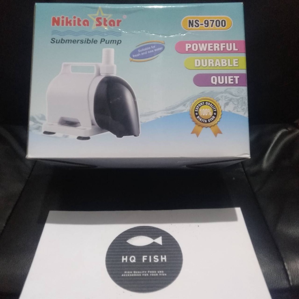 NS 9700 NIKITA STAR SUBMERSIBLE PUMP POMPA AIR AQUARIUM