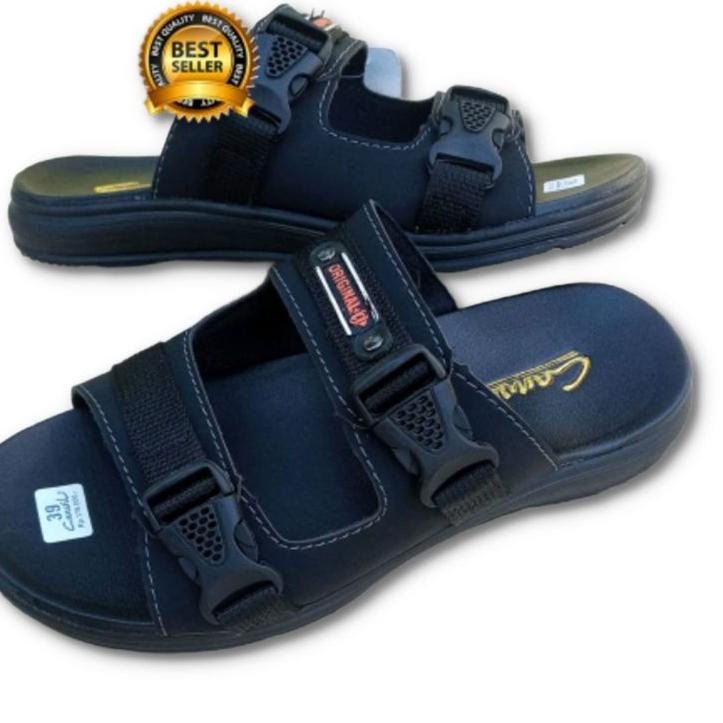 Banyak Dipakai.. PROMO BIG SALE 2.2 COD SANDAL PRIA/SANDAL SLOP PRIA/SANDAL CARVIL/SANDAL KULIT/SAND