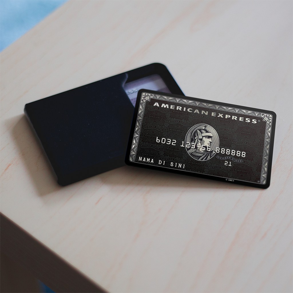 AMEX Centurion Card Etoll Custom Black Credit Card Amex