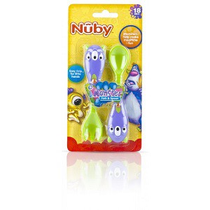 nuby spoon 22010/sendok makan perlengkapan makan baby