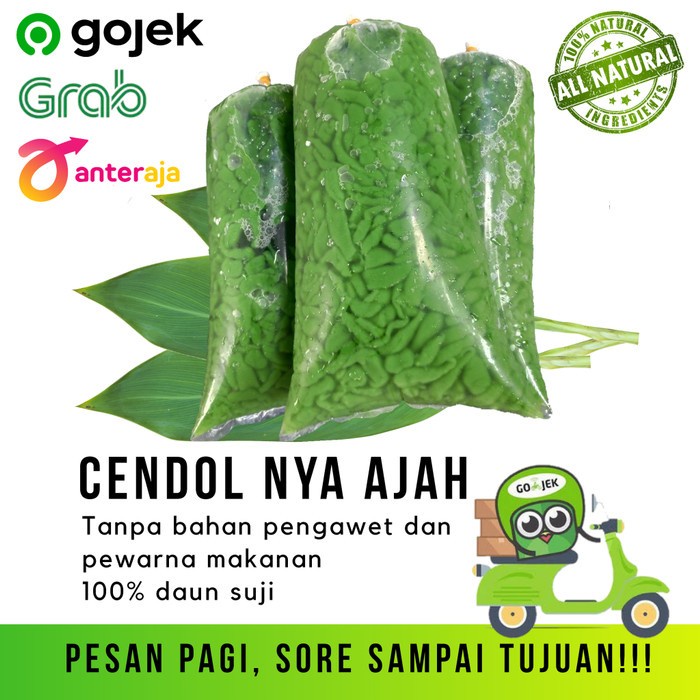 

ES CENDOL DAWET DAUN SUJI ASLI TANPA PENGAWET (INSTAN/SAMEDAY)