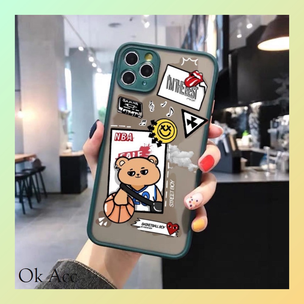 Casing Motif Kelinci Lucu AA09 for Oppo Realme 2 Pro 3 5i 5s 7 7i 8 8i U1 U2 C1 C11 2021 C12 C15 C17 C2 C20 C20A C21 C21y C25 C3 C31 C35 Narzo 20 30A 50a 50i 5G