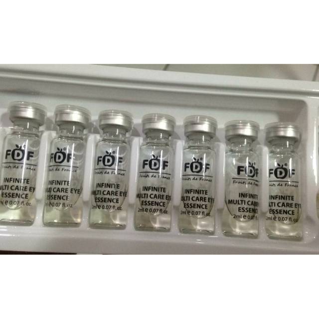 Ecer Serum mata FDF ( infinite multi care eye essences by Fruits de France ) 1 vial isi 2ml