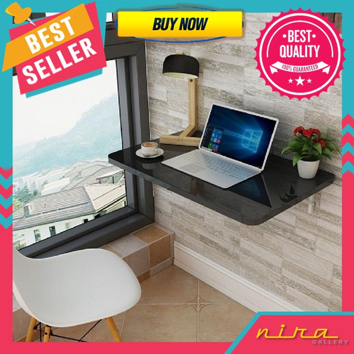 MEJA LIPAT MURAH MEJA DINDING MINIMALIS MEJA DINDING MEJA BELAJAR LIPAT RAK DINDING MINIMALIS  A794