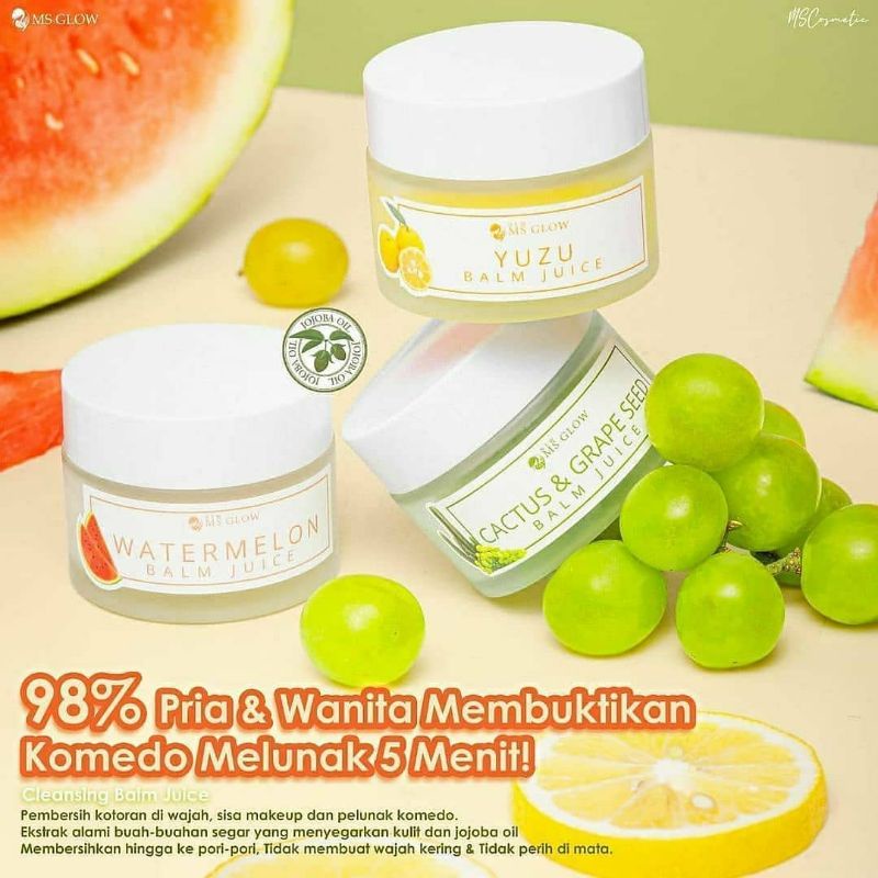 BALM JUICE CLEANSING MS GLOW / PELUNAK KOMEDO MSGLOW