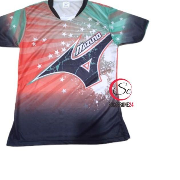 ♫ Baju Voli Cewe Full Printing Baju Voli cewe Mizuno Printing ♔