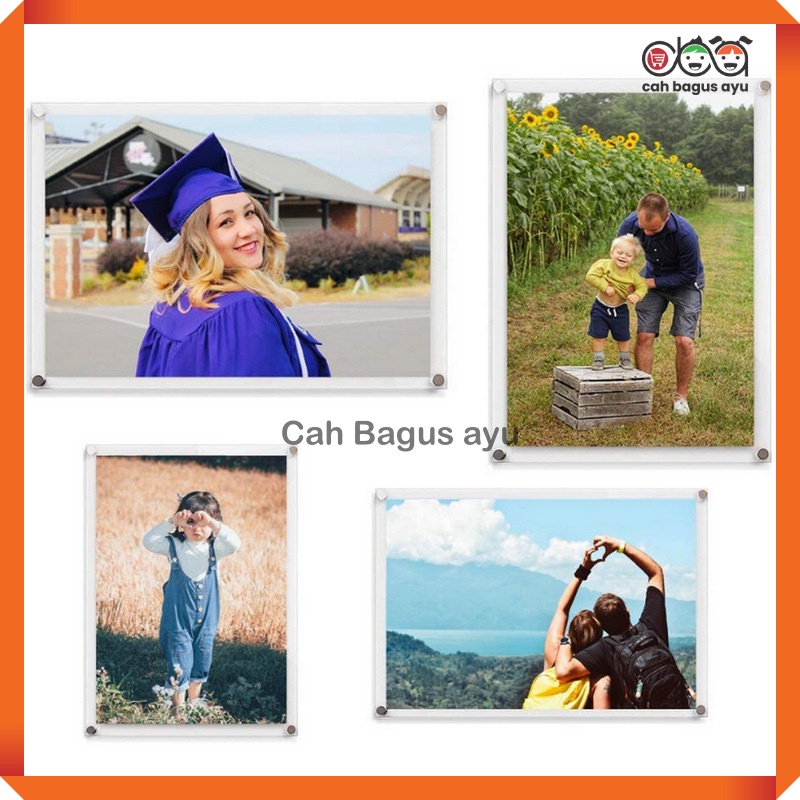 Frame Akrilik A3 Mount Dinding Wall Pigura Acrylic A3 Custom Bingkai Poster Figura