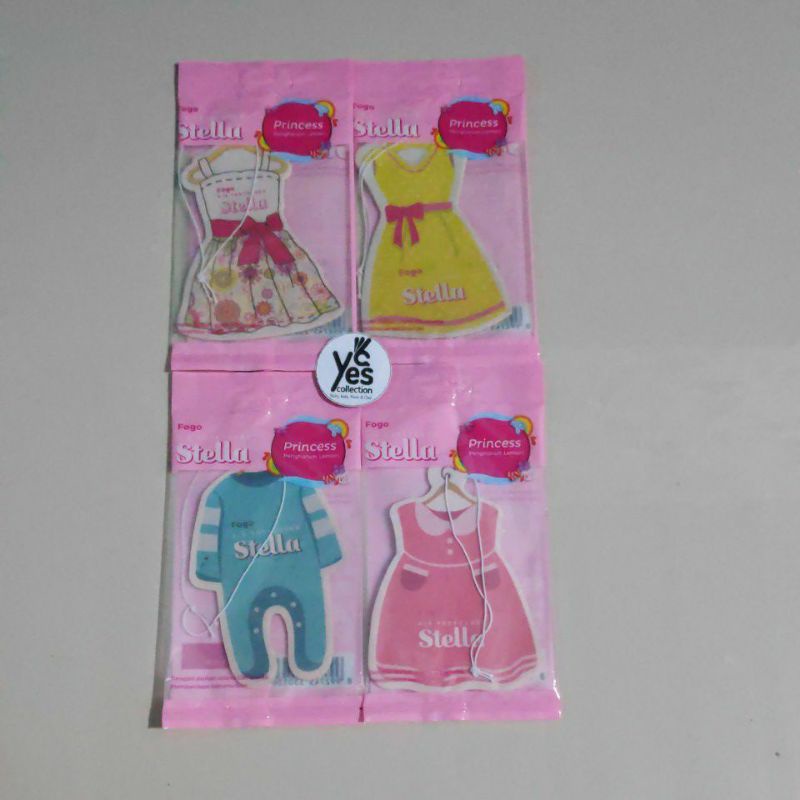 Stella Princess Pengharum Baju pakaian Lemari gantung air freshener Citronella Kemasan pipih tipis