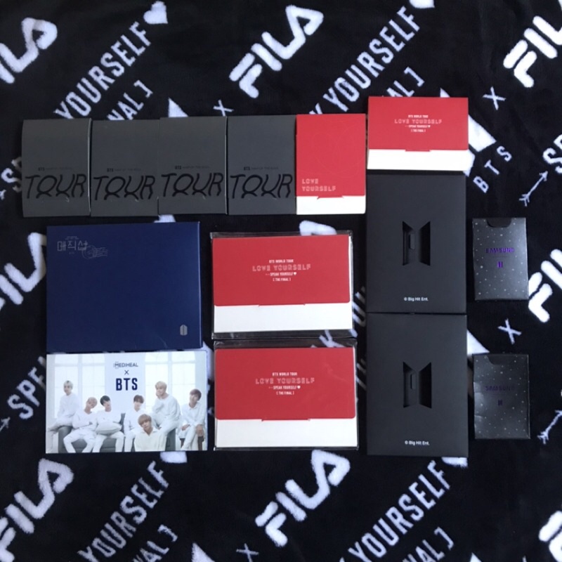 ENVELOPE CASE MINI PHOTOCARD POSTCARD TOUR BTS