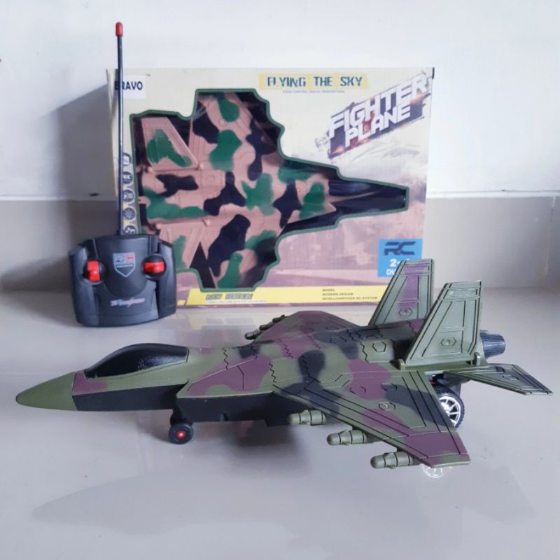 RC JET TEMPUR MILITER - REMOTE CONTROL PESAWAT ANAK REMOT KONTROL