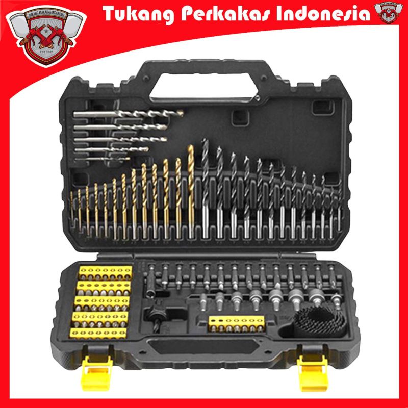 STANLEY MATA BOR DAN MATA OBENG SET 100PCS STA 88548-XJ SET ACCESORIS