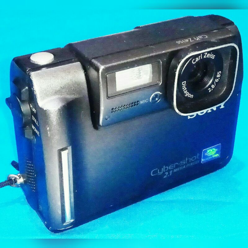 sony dsc f55 2 1 mpx 1x optical zoom vintage rare digital camera made in japan