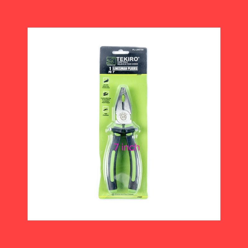 Tang Kombinasi Tekiro Linesman Pliers Tekiro Tang