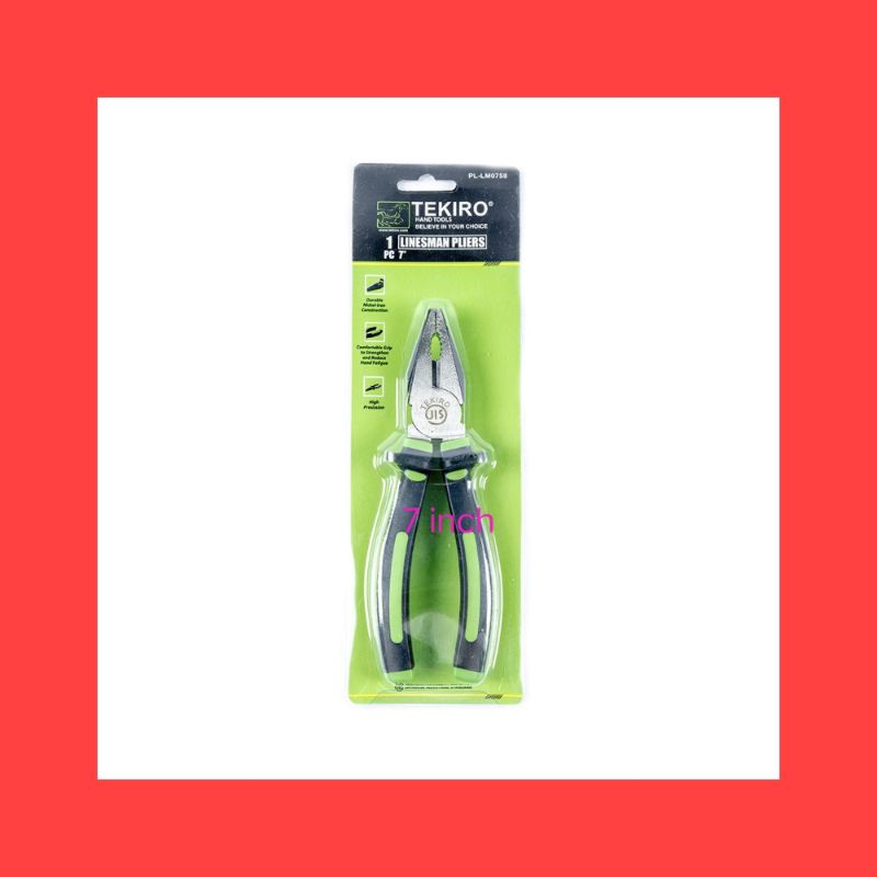 Tang Kombinasi Tekiro Linesman Pliers Tekiro Tang