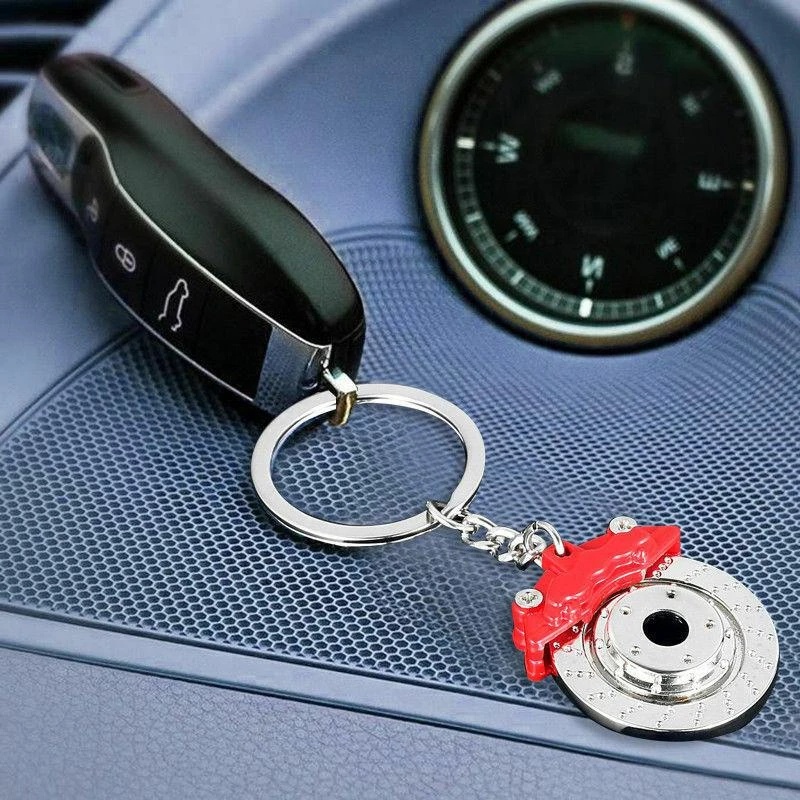 Speed Gearbox Gear Keychain Transmisi Kreatif Mobil Logam Liontin Liontin Manual Mobil Refitting Kunci Ring Lever Metal Head