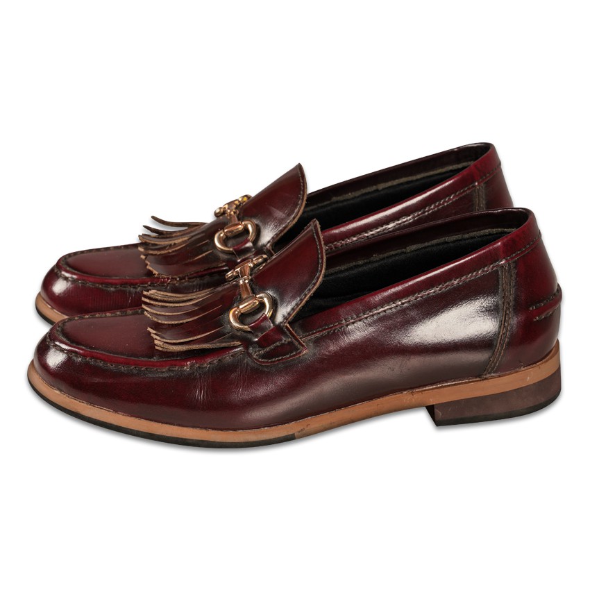 GILLY FRINGE MAROON WOMEN SHOES