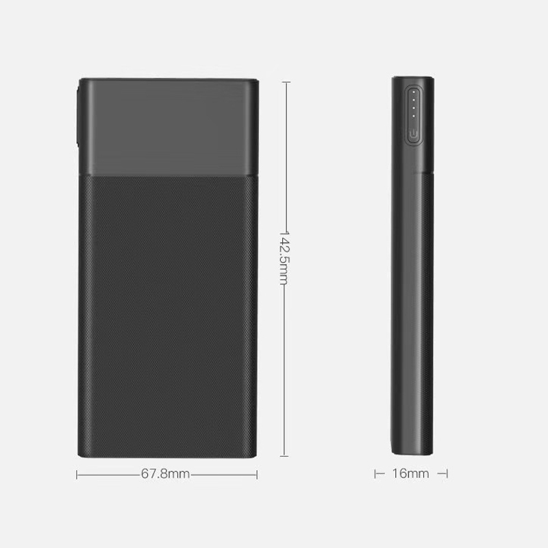 Powerbank 12500mAh QC 3.0 + 18W PD Fast Charging Quick Charge Real Capacity Power Bank YOOGOO